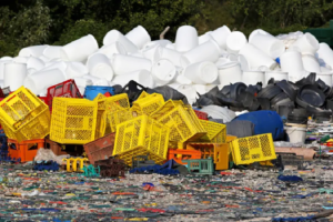 Easy Storage: Organizing Plastic Tubs on Castors